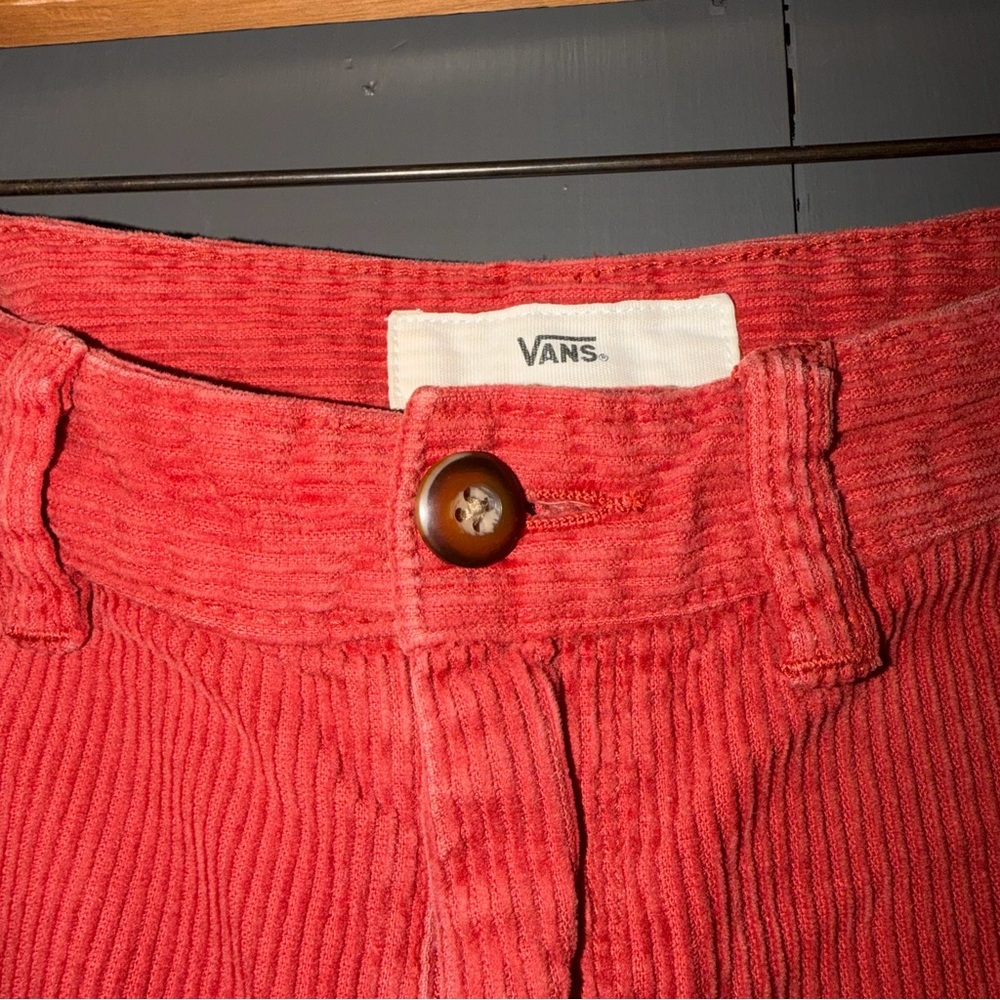 Vans Red Corduroy Pants - Picture 3 of 14